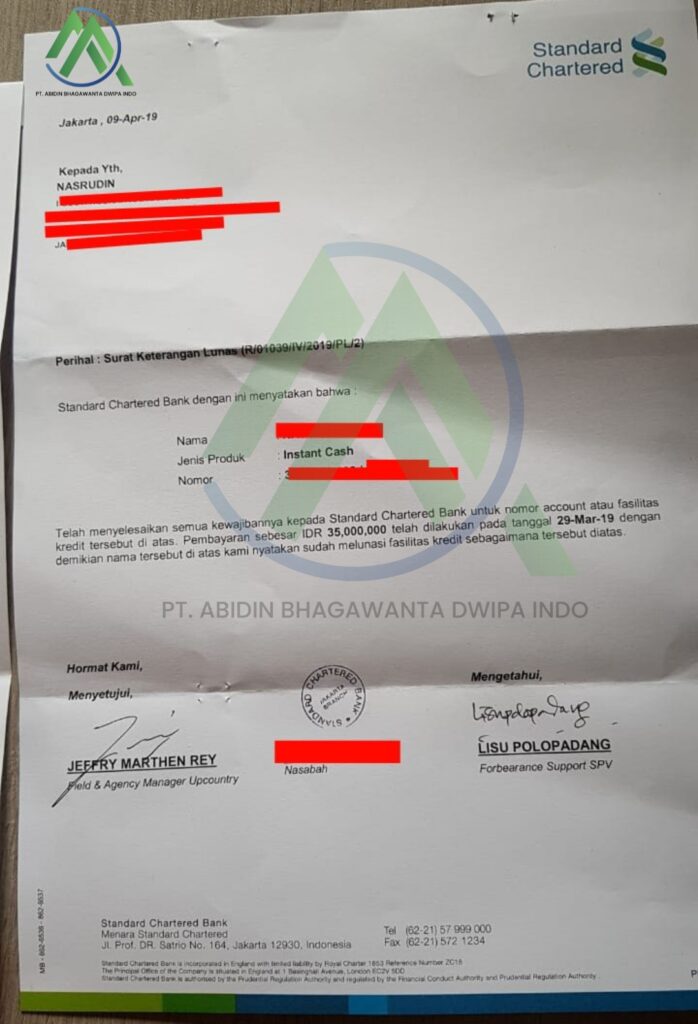 Jasa Tutup Kartu Kredti & KTA