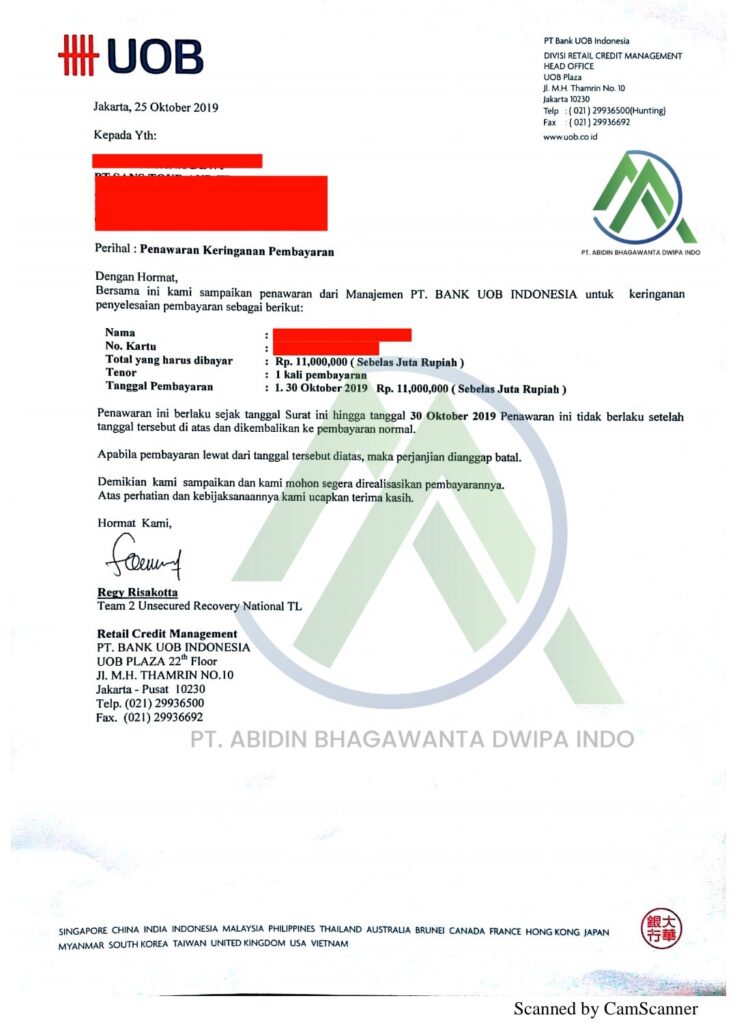 Jasa Tutup Kartu Kredti & KTA