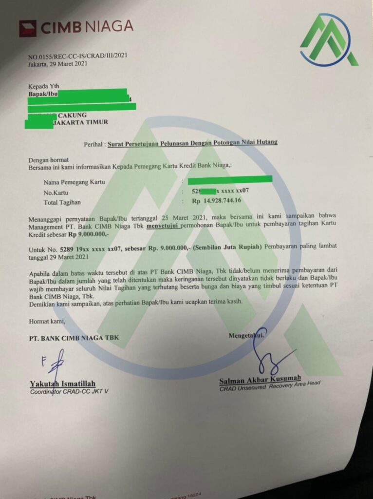 Jasa Tutup Kartu Kredti & KTA
