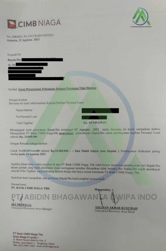 Jasa Tutup Kartu Kredti & KTA