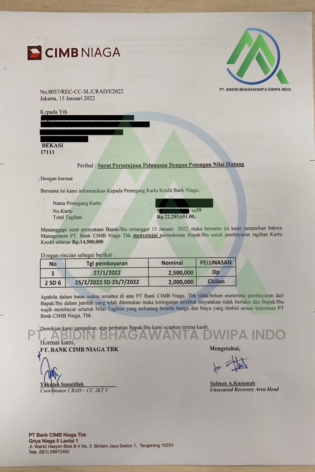 jasa tutup kartu kredit