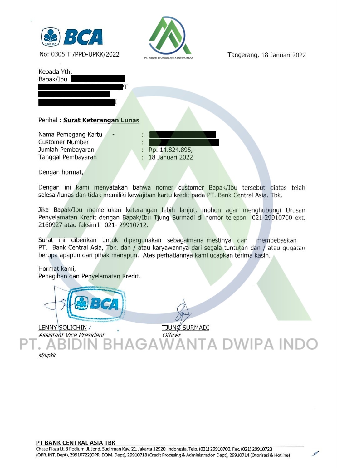 jasa tutup kartu kredit