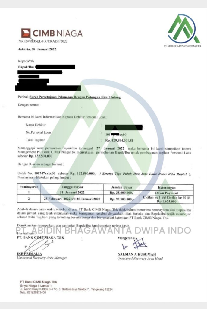 Jasa Tutup Kartu Kredti & KTA