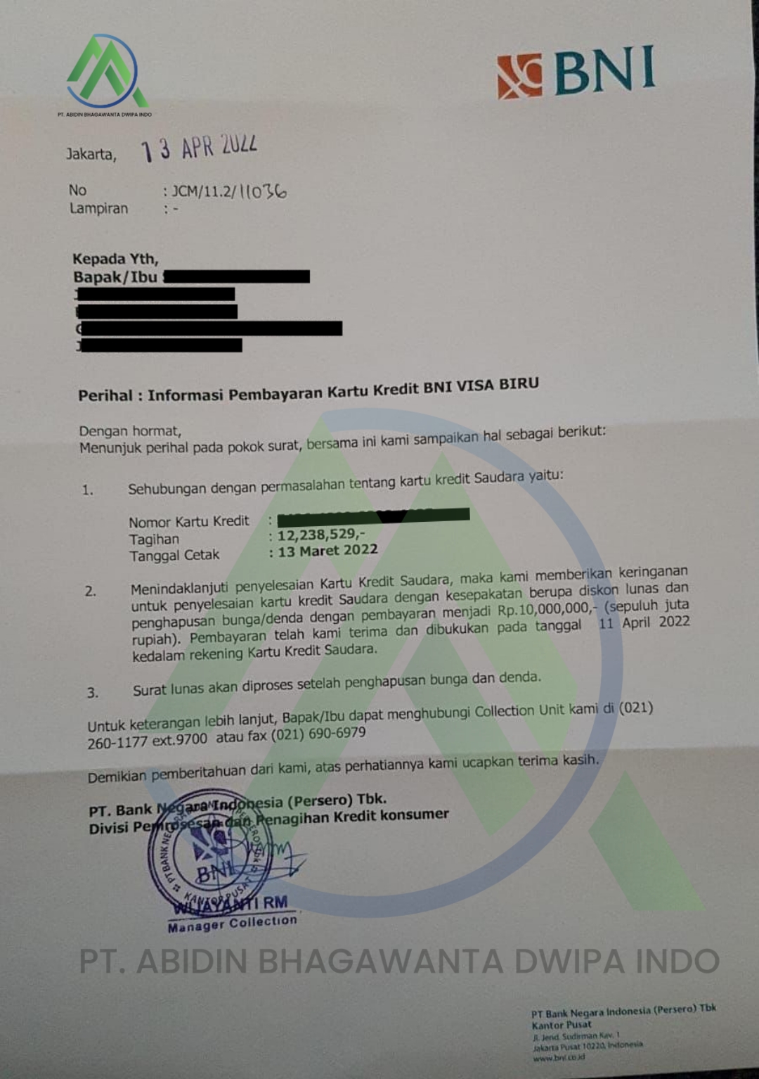 jasa tutup kartu kredit