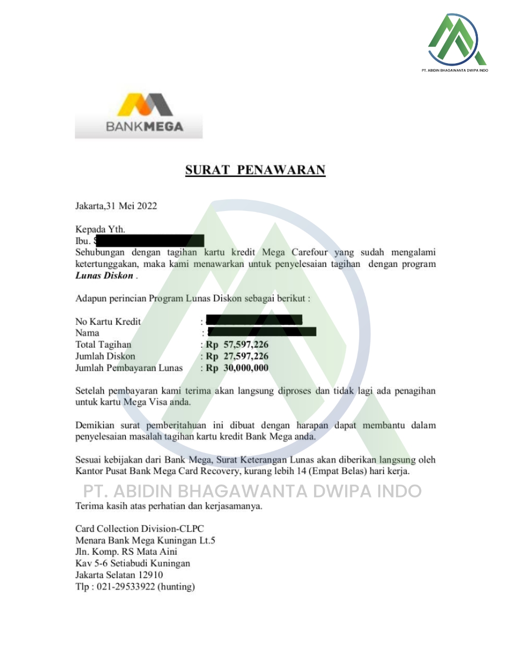 jasa tutup kartu kredit