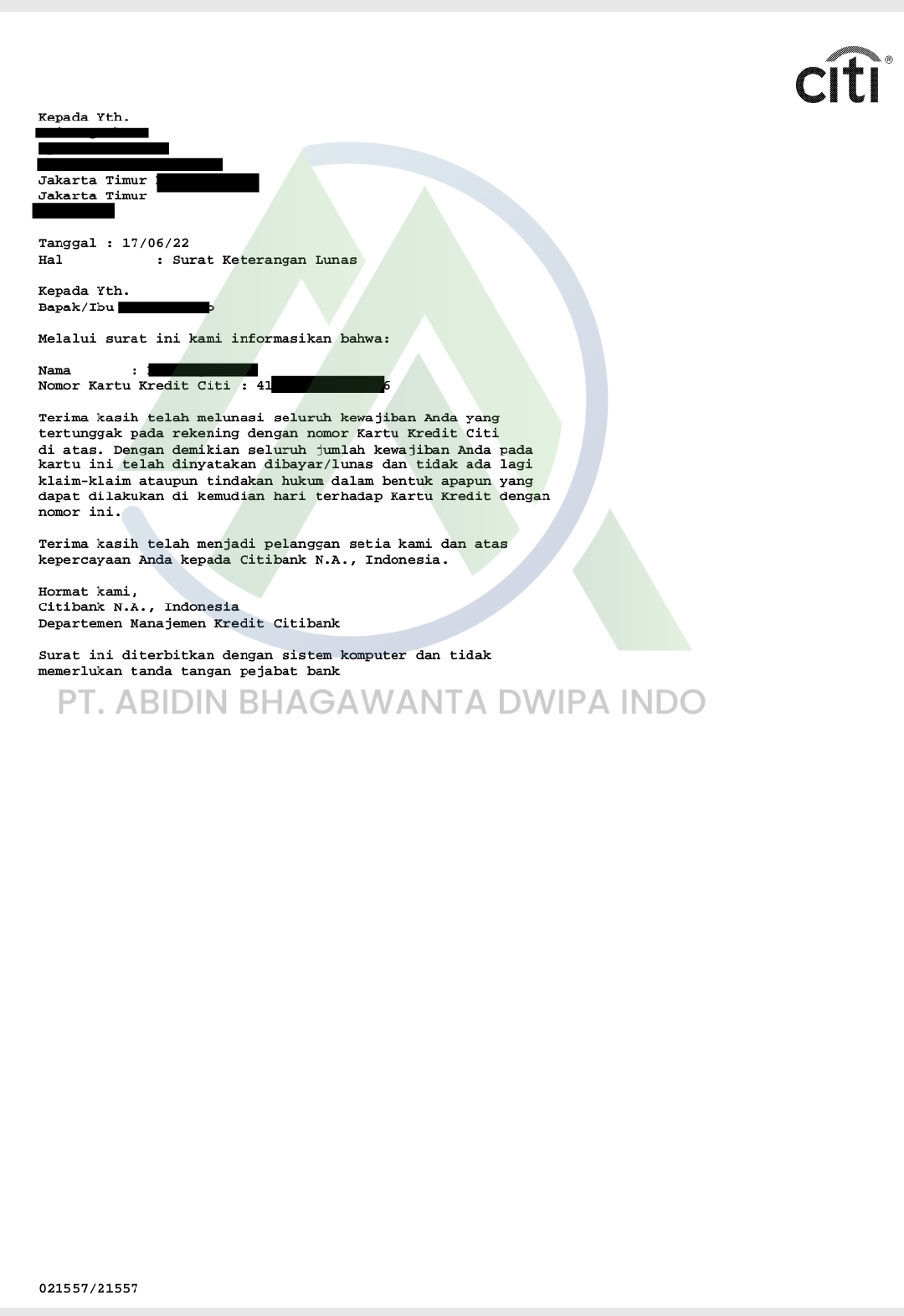 jasa tutup kartu kredit