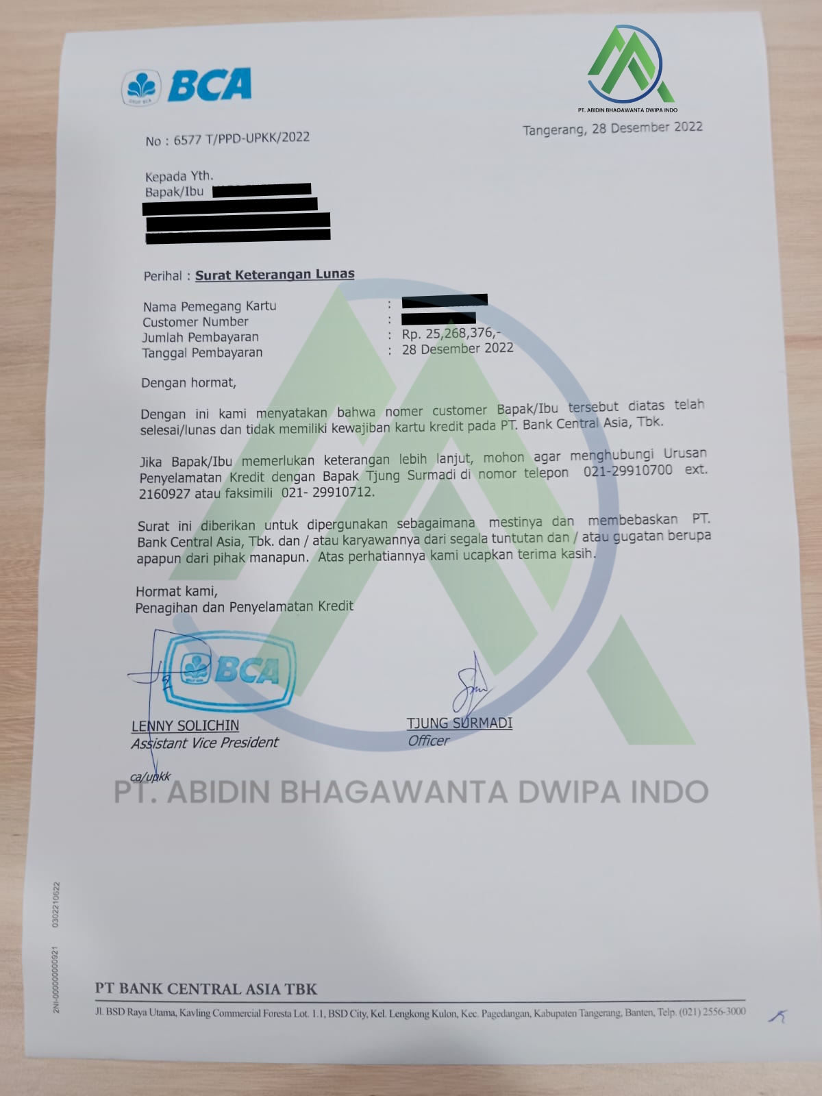 jasa tutup kartu kredit