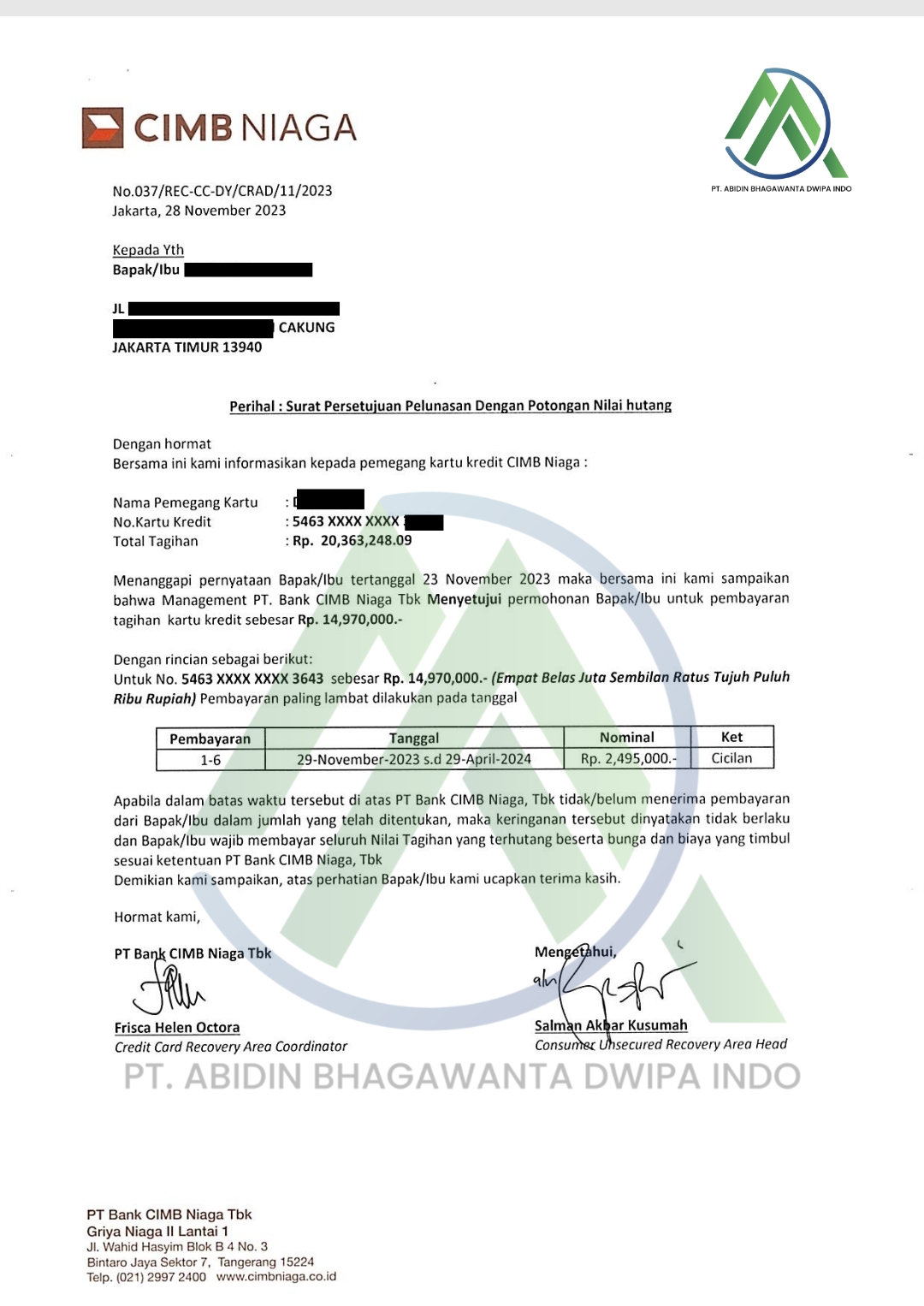 jasa tutup kartu kredit