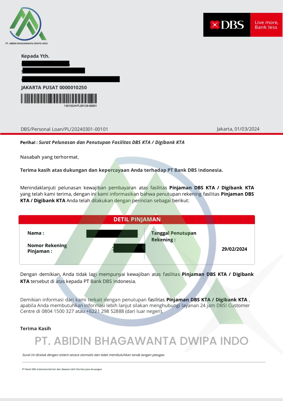 jasa tutup kartu kredit