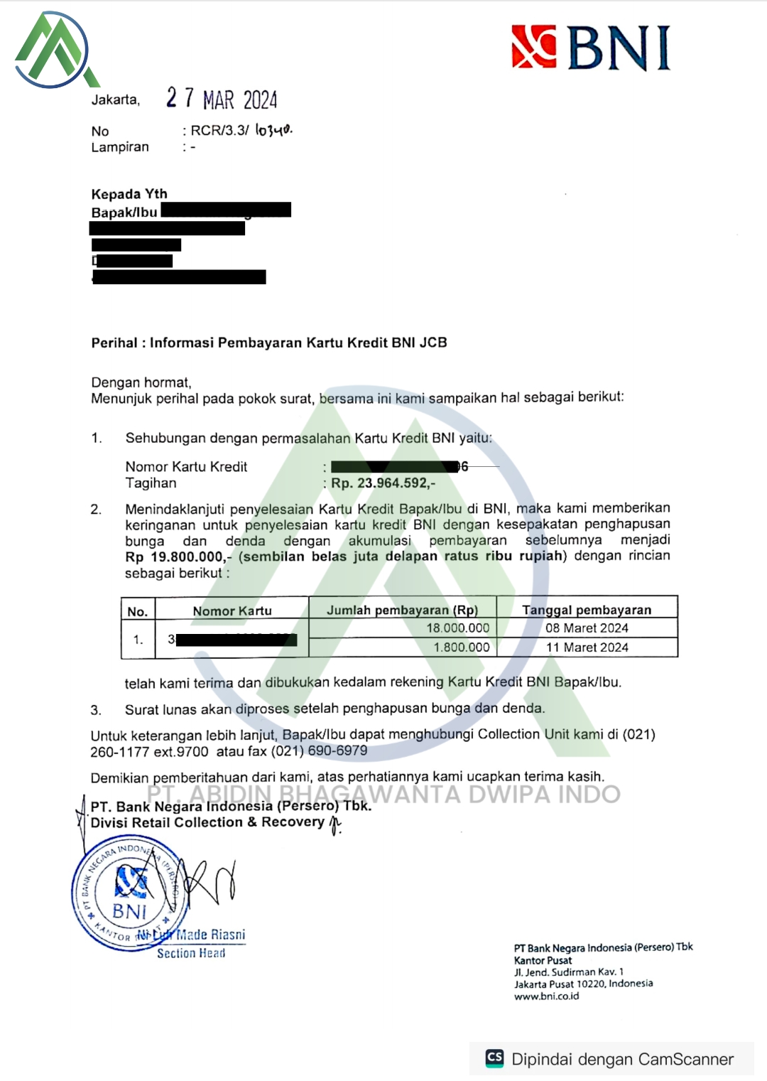 jasa tutup kartu kredit