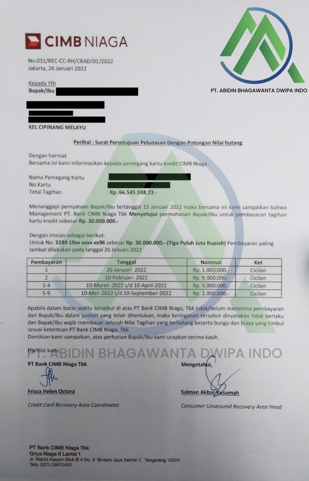 jasa tutup kartu kredit